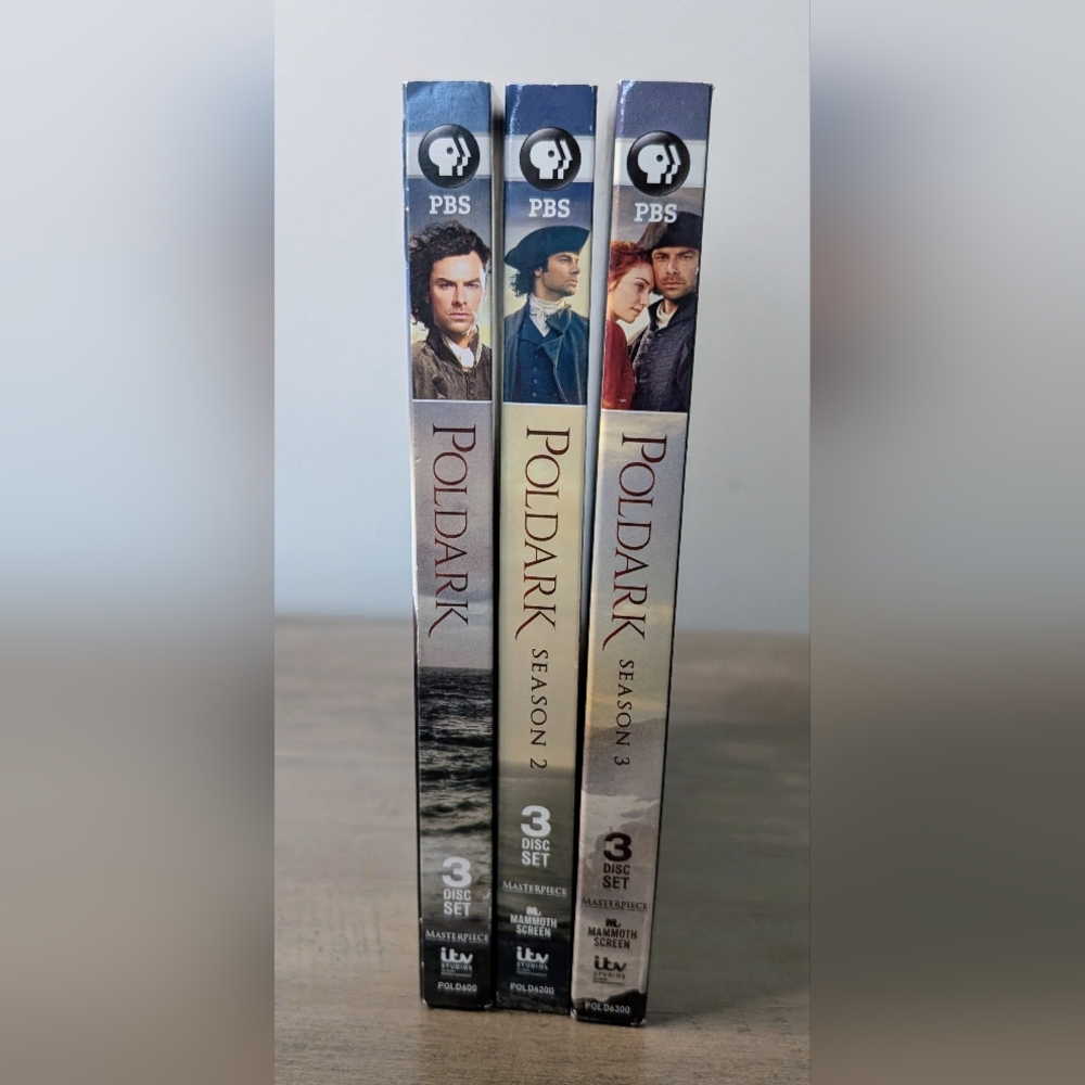 Poldark - PBS TV Series - Seasons 1-3 DVD New Sealed British 2015 - Picture 5 of 5